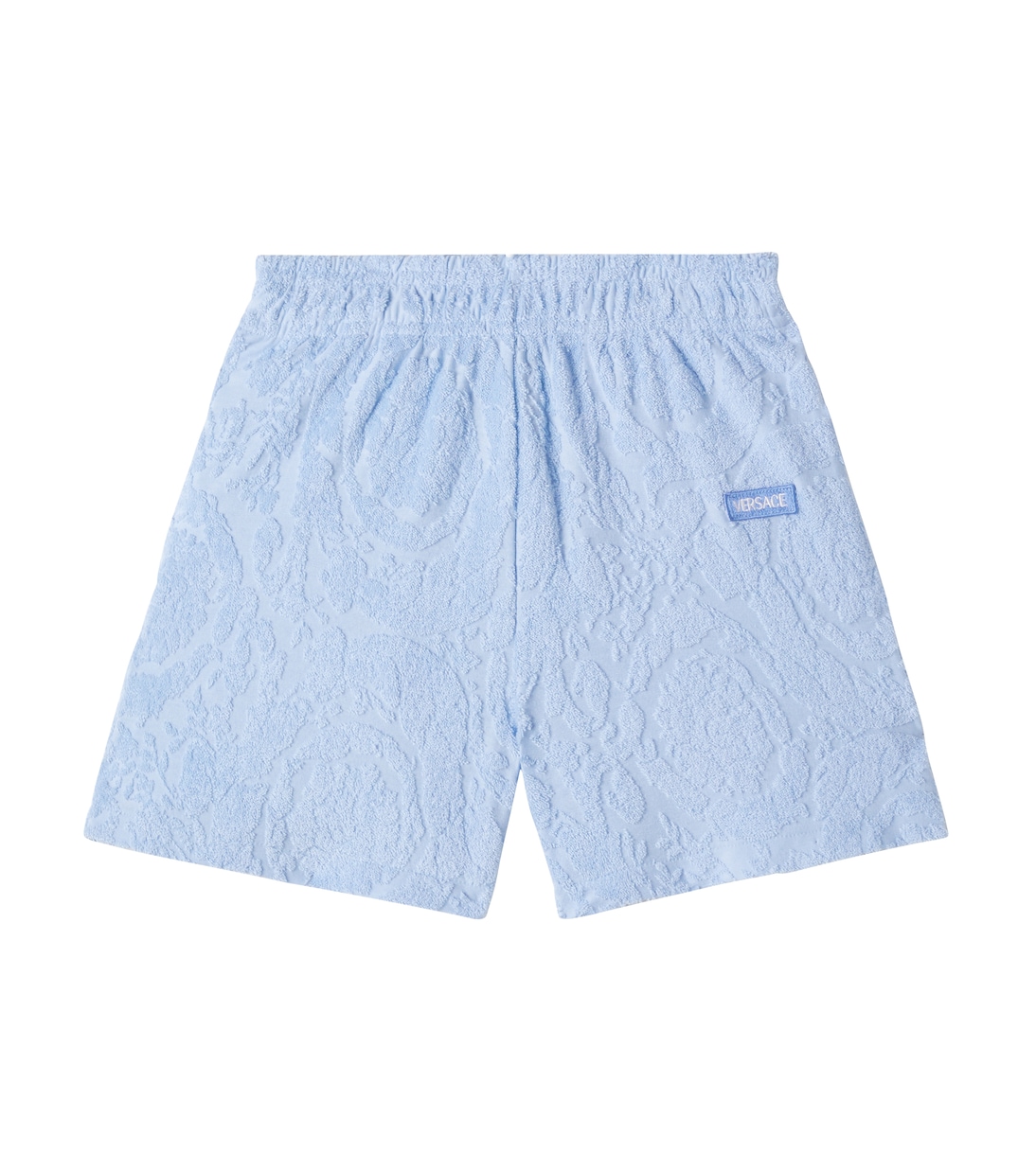 Shorts de felpa en mezcla de algodón | Versace Kids
