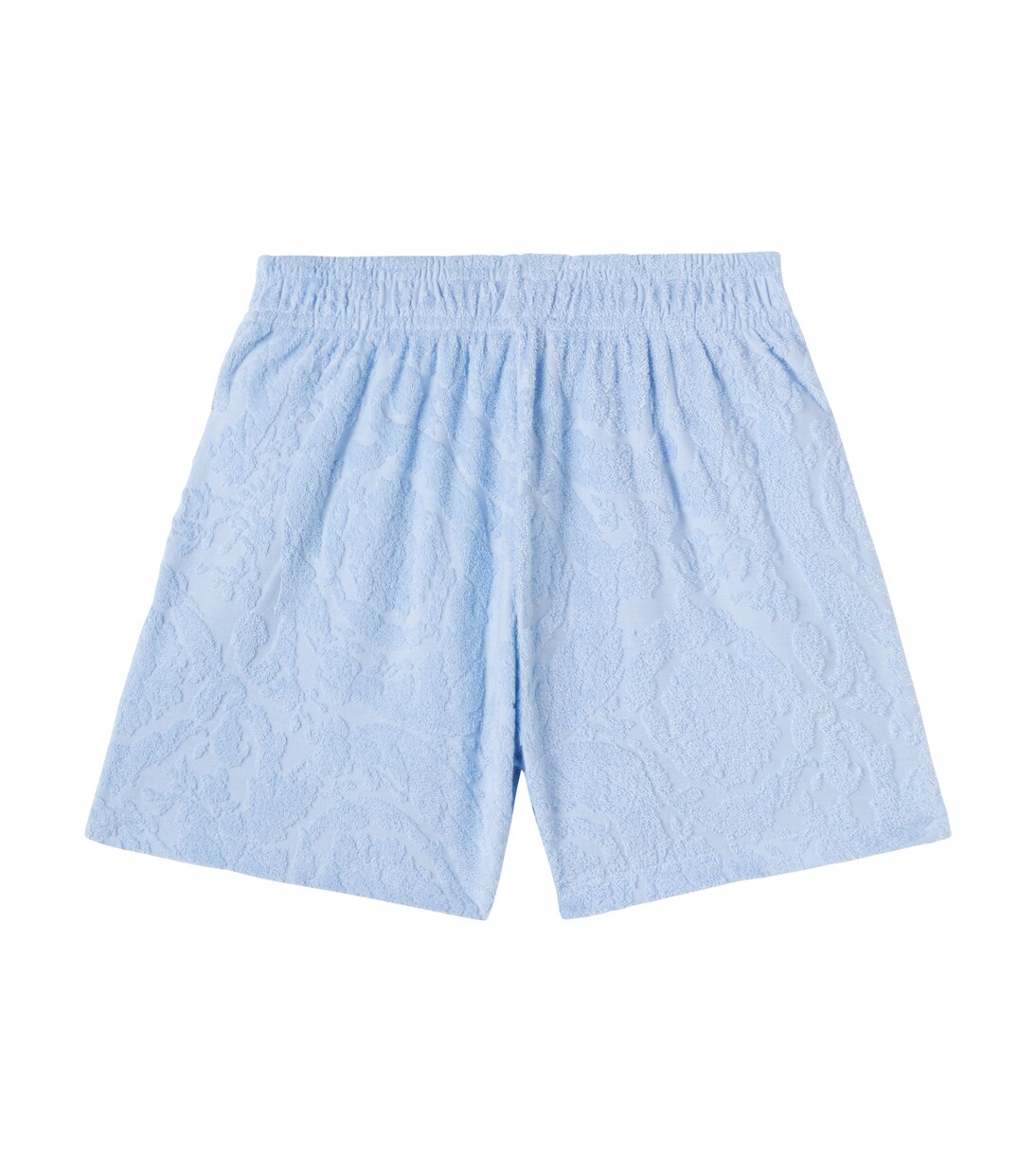 Shorts de felpa en mezcla de algodón | Versace Kids