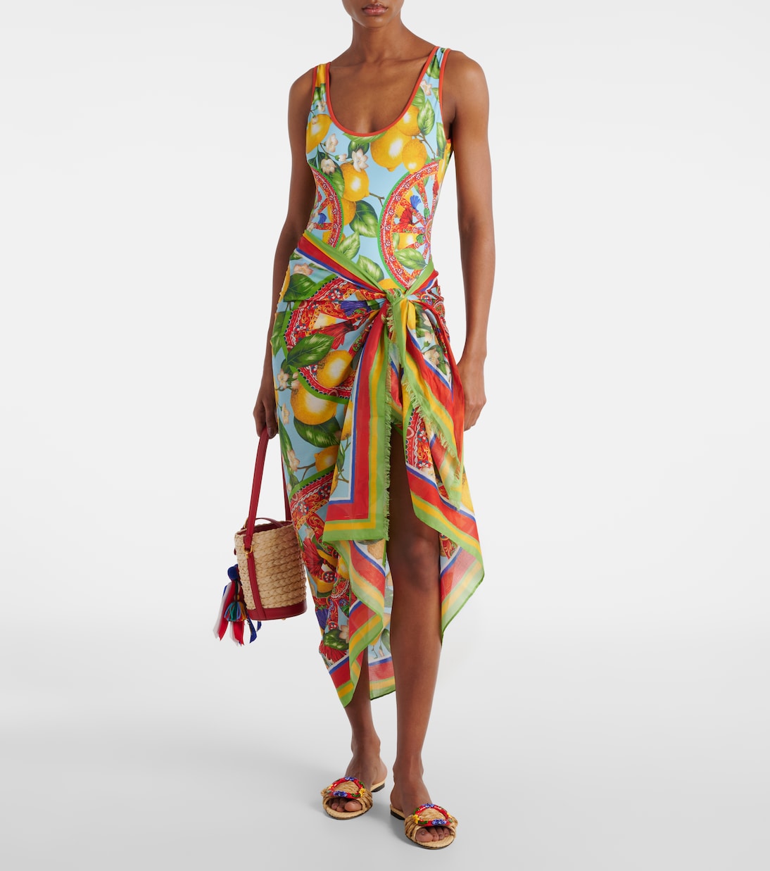 Maillot de bain imprimé | Dolce&Gabbana