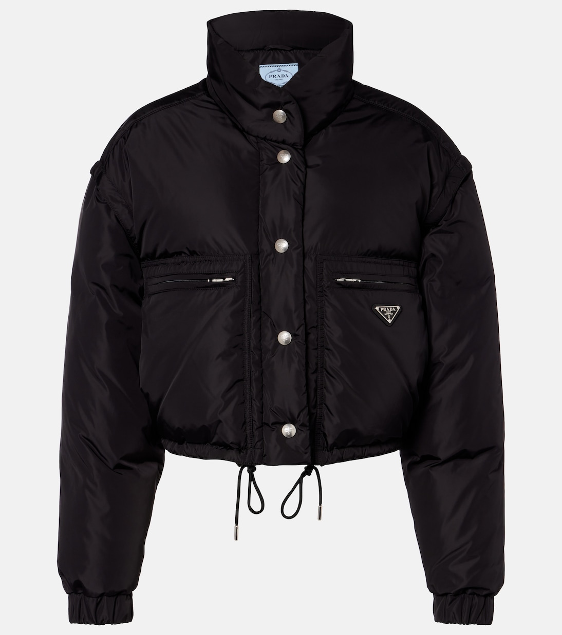 Re-Nylon cropped down jacket | Prada