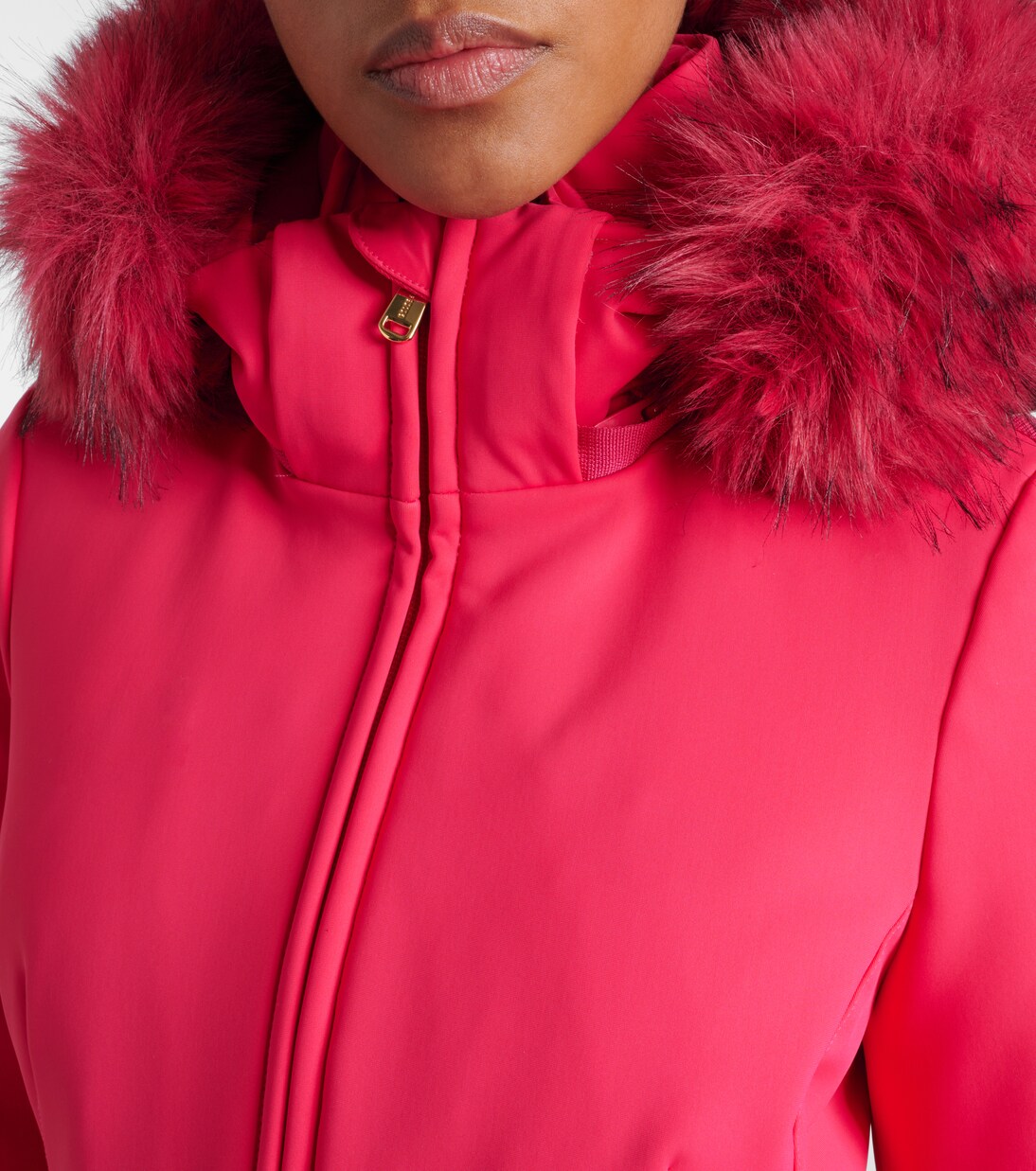 The Giselle faux fur-trimmed ski jacket | Goldbergh