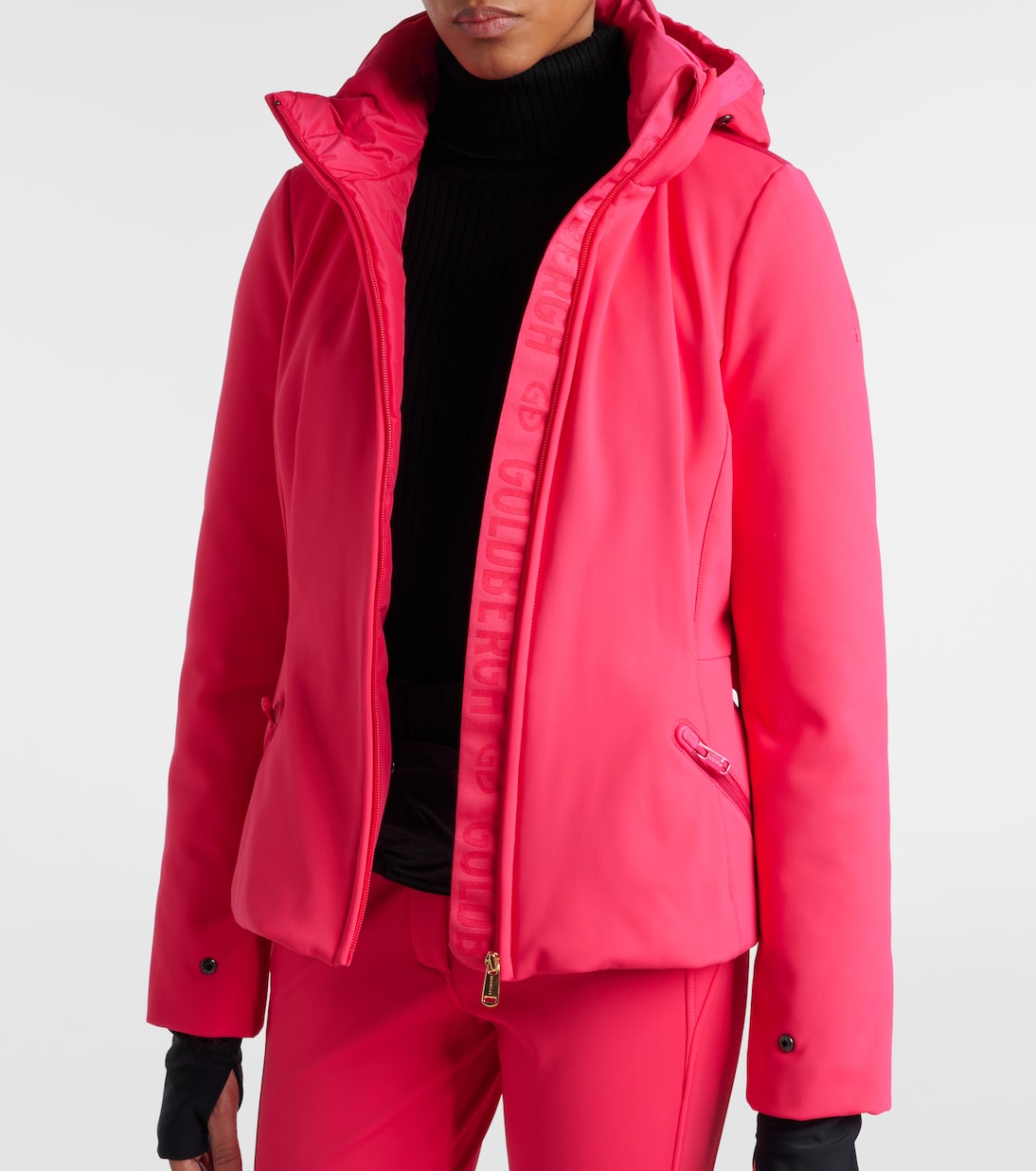 The Giselle faux fur-trimmed ski jacket | Goldbergh