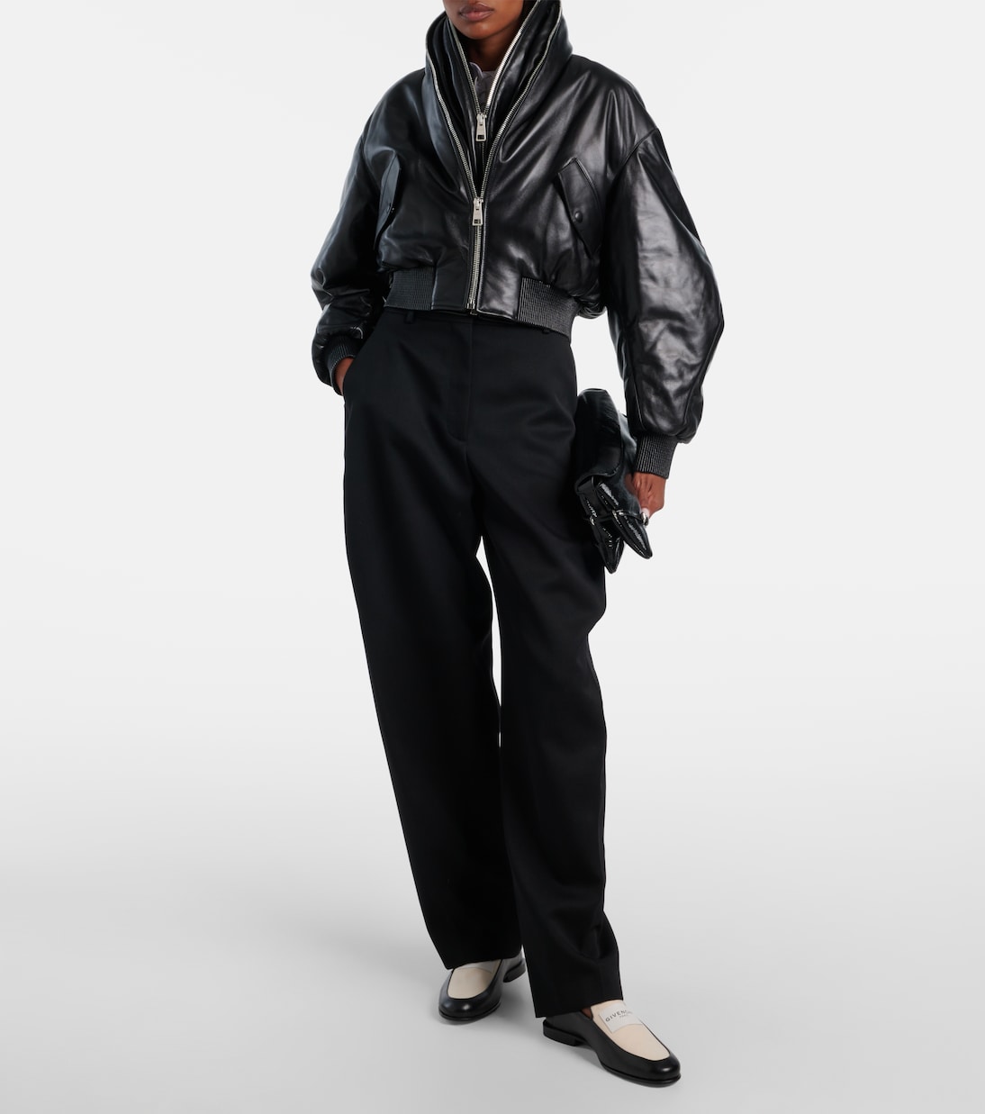 Logo帆布与皮革乐福鞋 | Givenchy