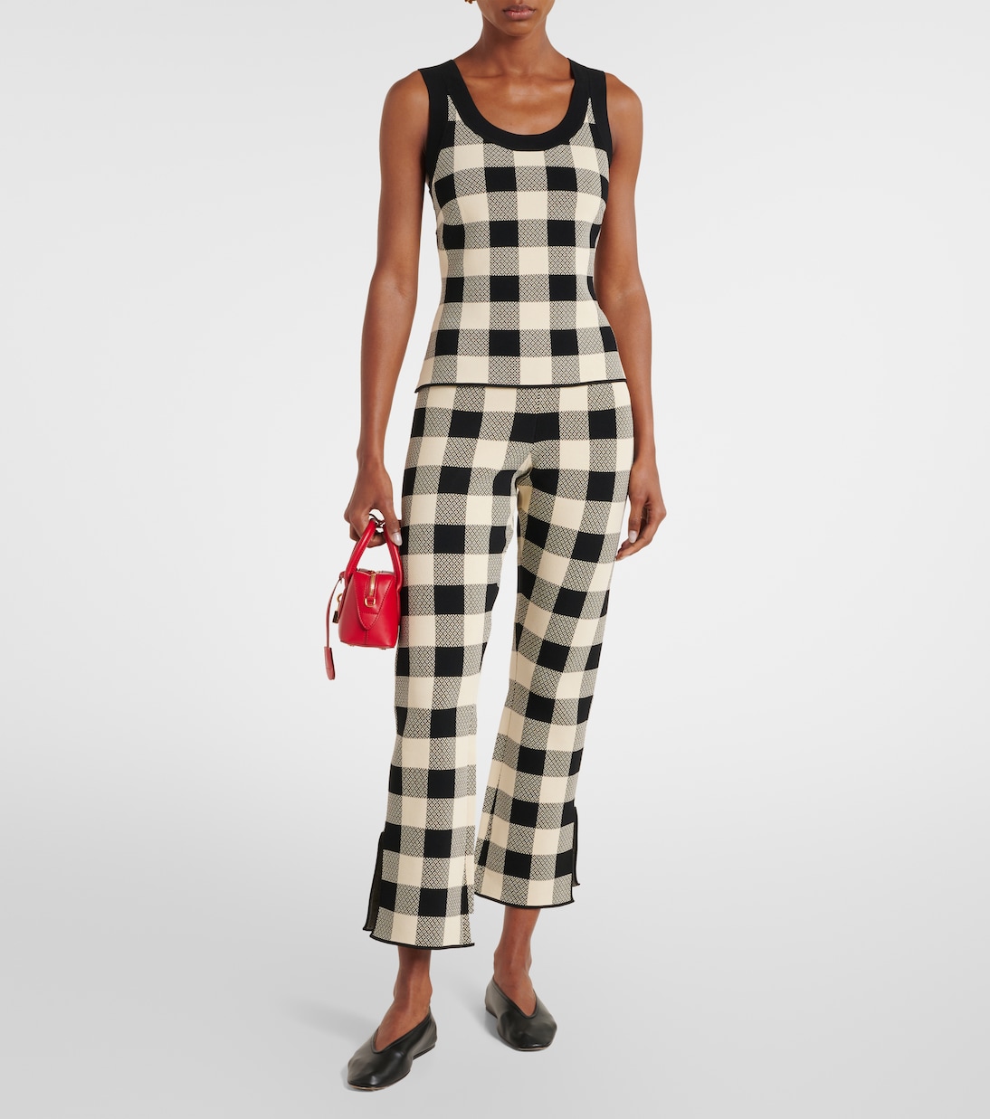 Pippa checked tank top | Posse