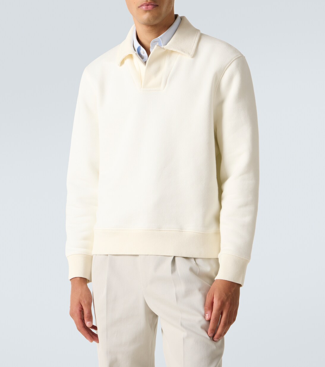 Cotton polo sweater | Dunhill