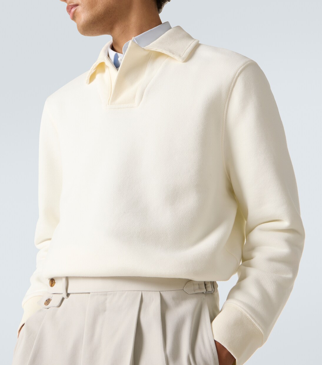 Cotton polo sweater | Dunhill