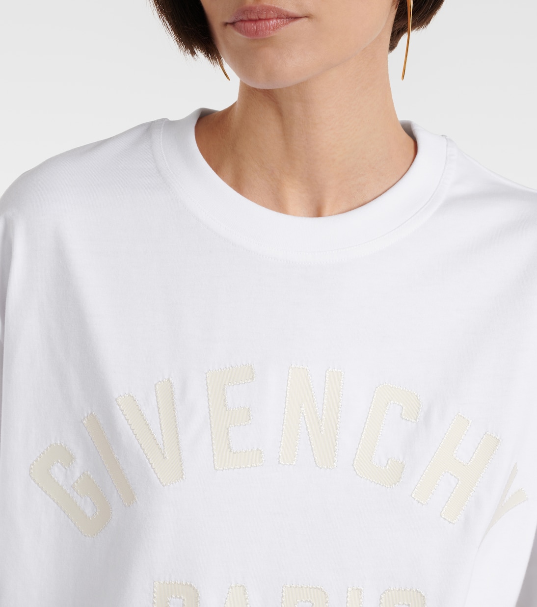 T-Shirt Paris aus Baumwoll-Jersey | Givenchy
