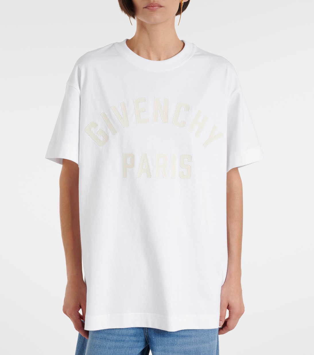 T-Shirt Paris aus Baumwoll-Jersey | Givenchy