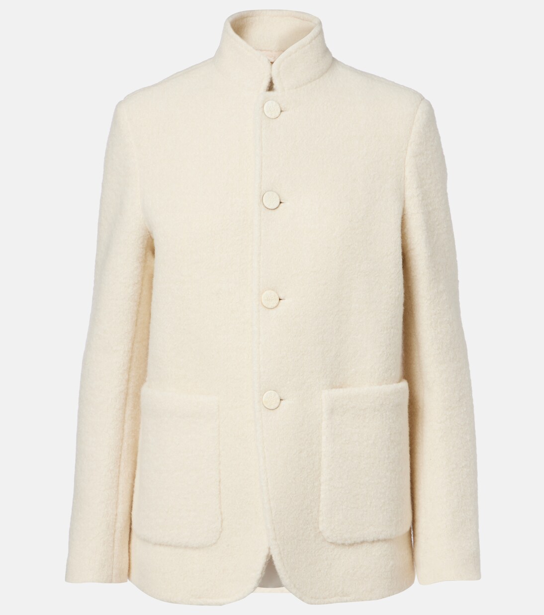 Spagna alpaca, wool, and silk jacket | Loro Piana