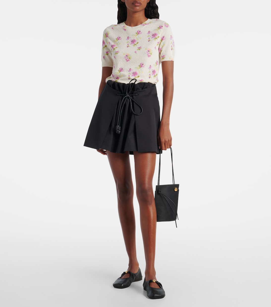 Pochette Pebble Dice en cuir | Loewe