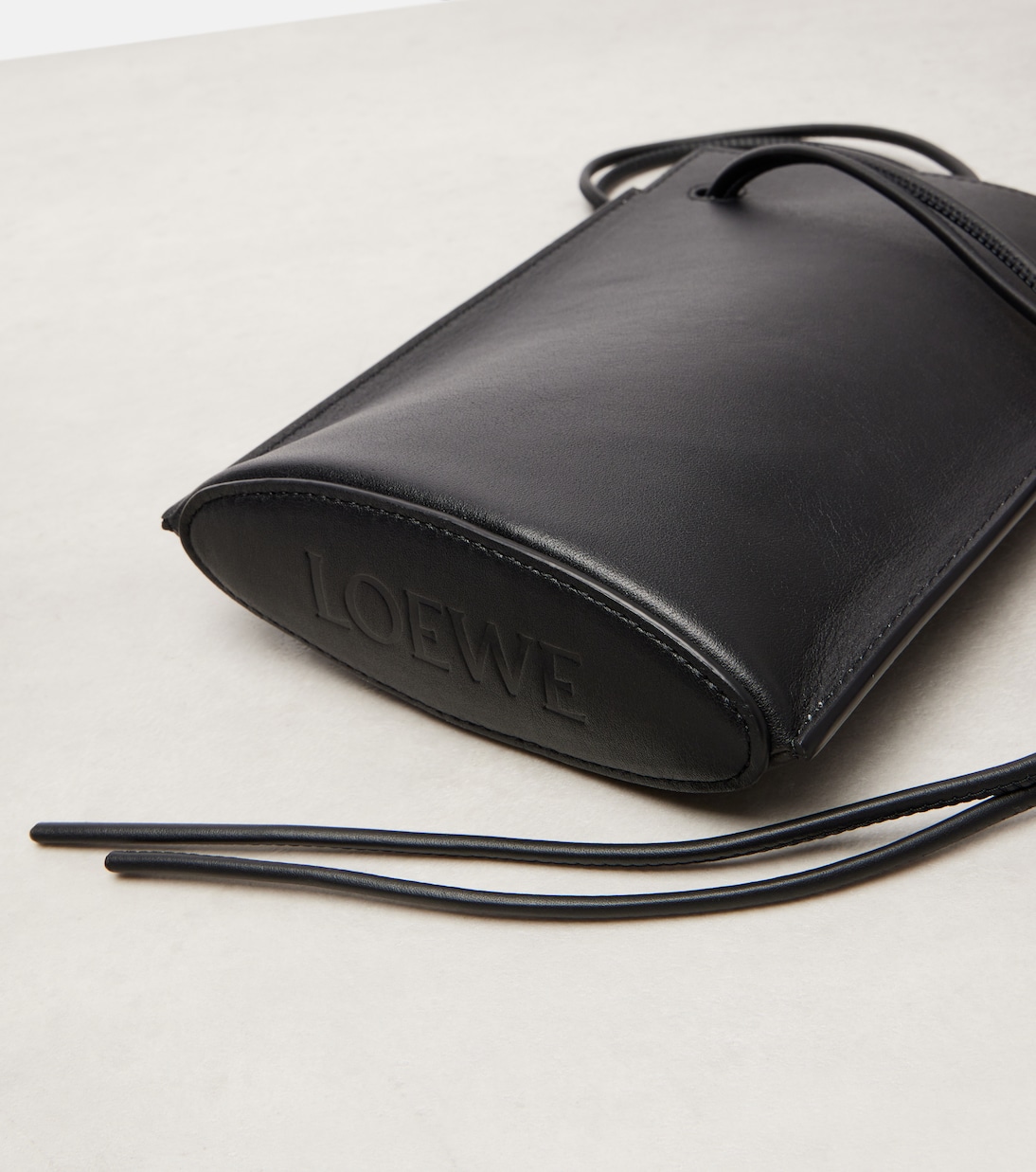 Pochette Pebble Dice en cuir | Loewe