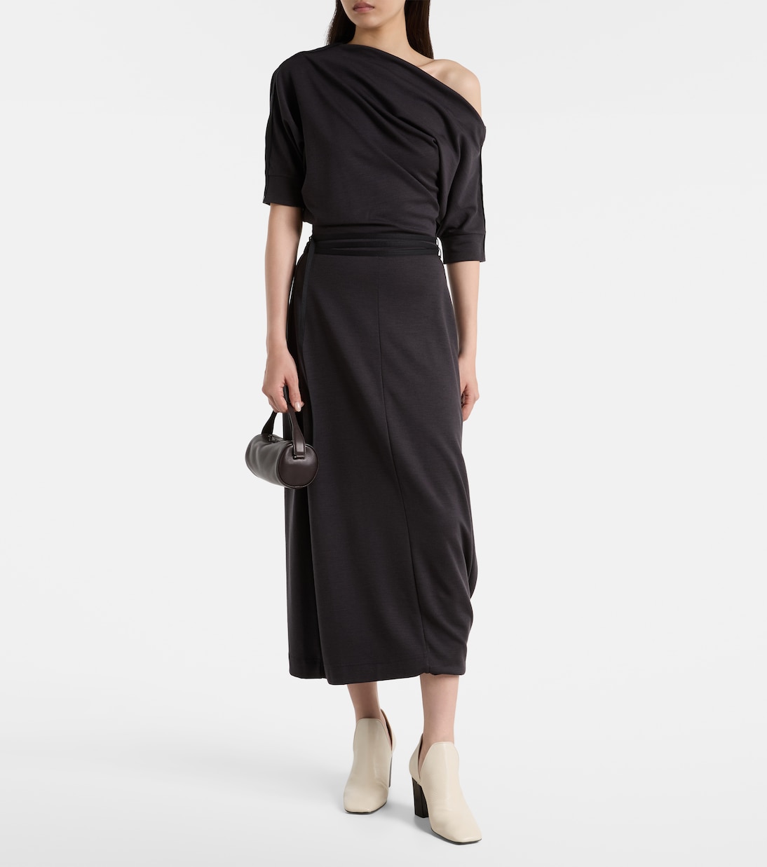 Escarpins D'Orsay 80 en cuir | Lemaire