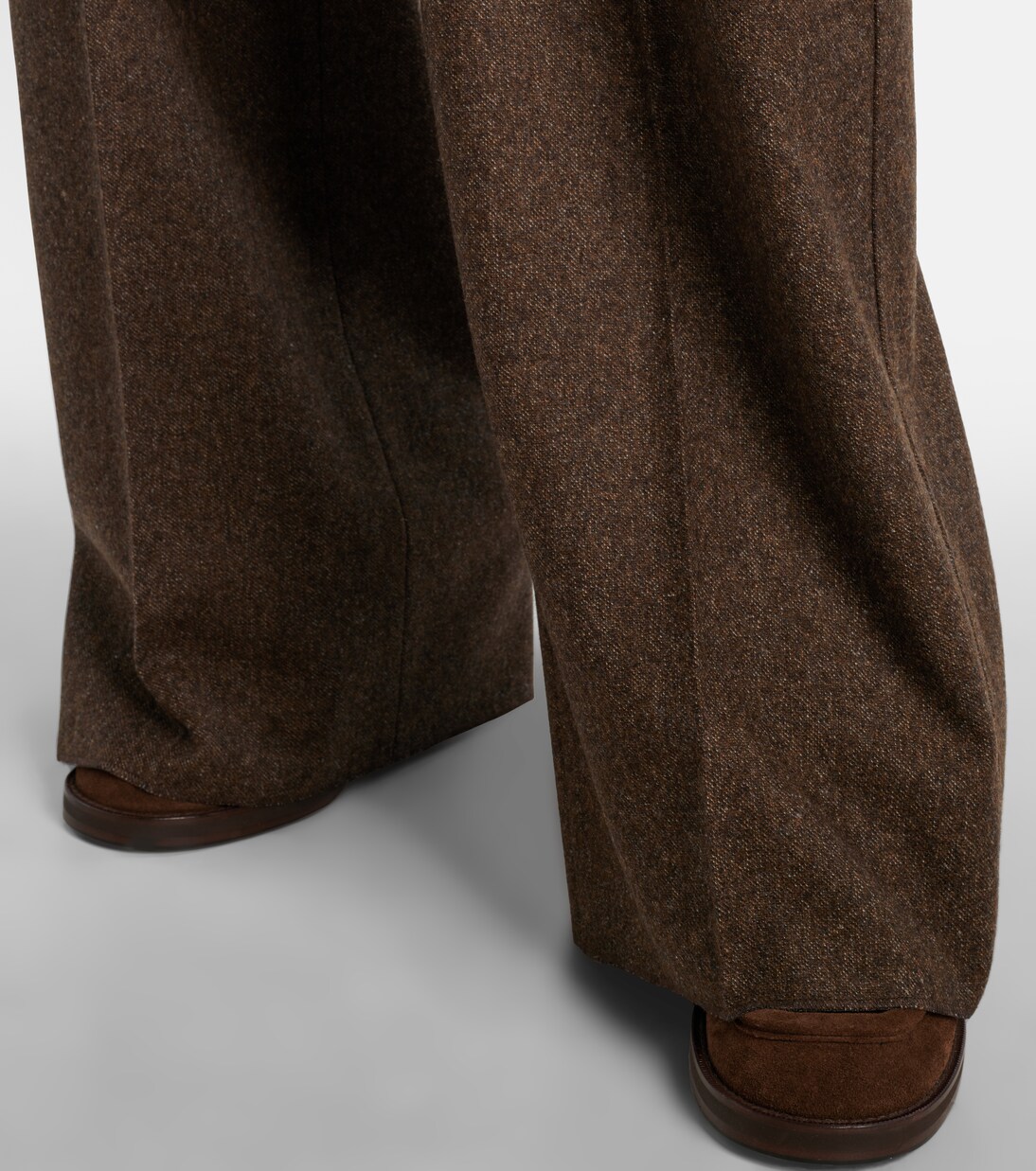 Virgin wool straight pants | Max Mara