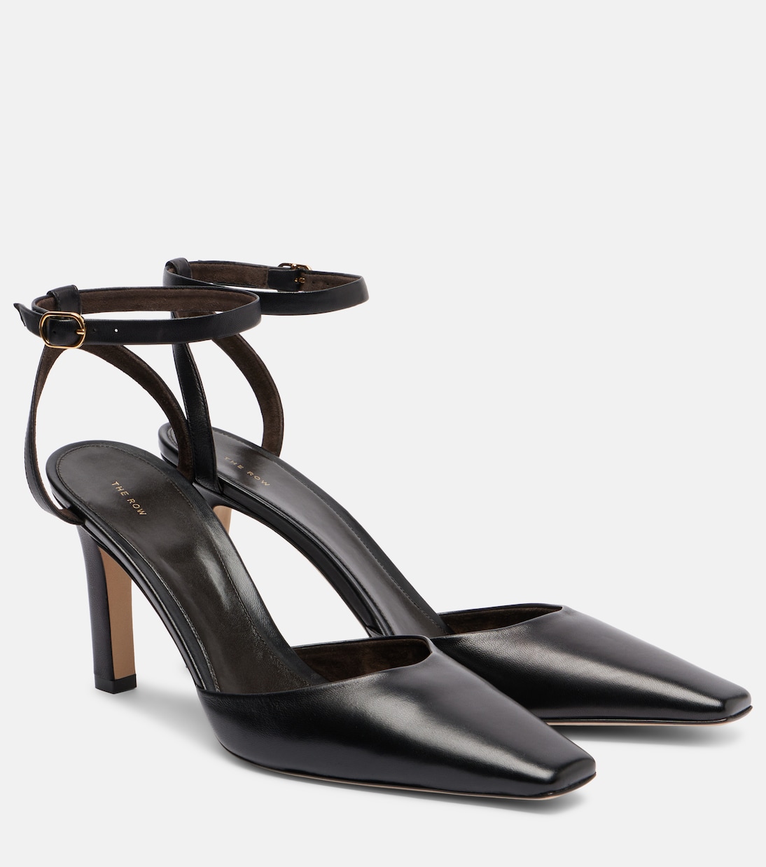 Carla 80 leather mules | The Row