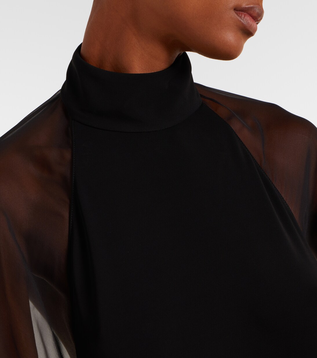 Tilly caped jersey gown | Ralph Lauren Collection