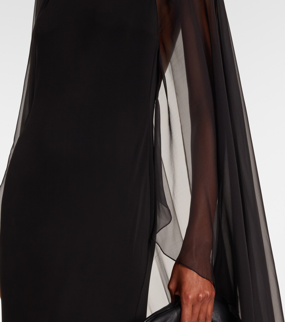 Tilly caped jersey gown | Ralph Lauren Collection