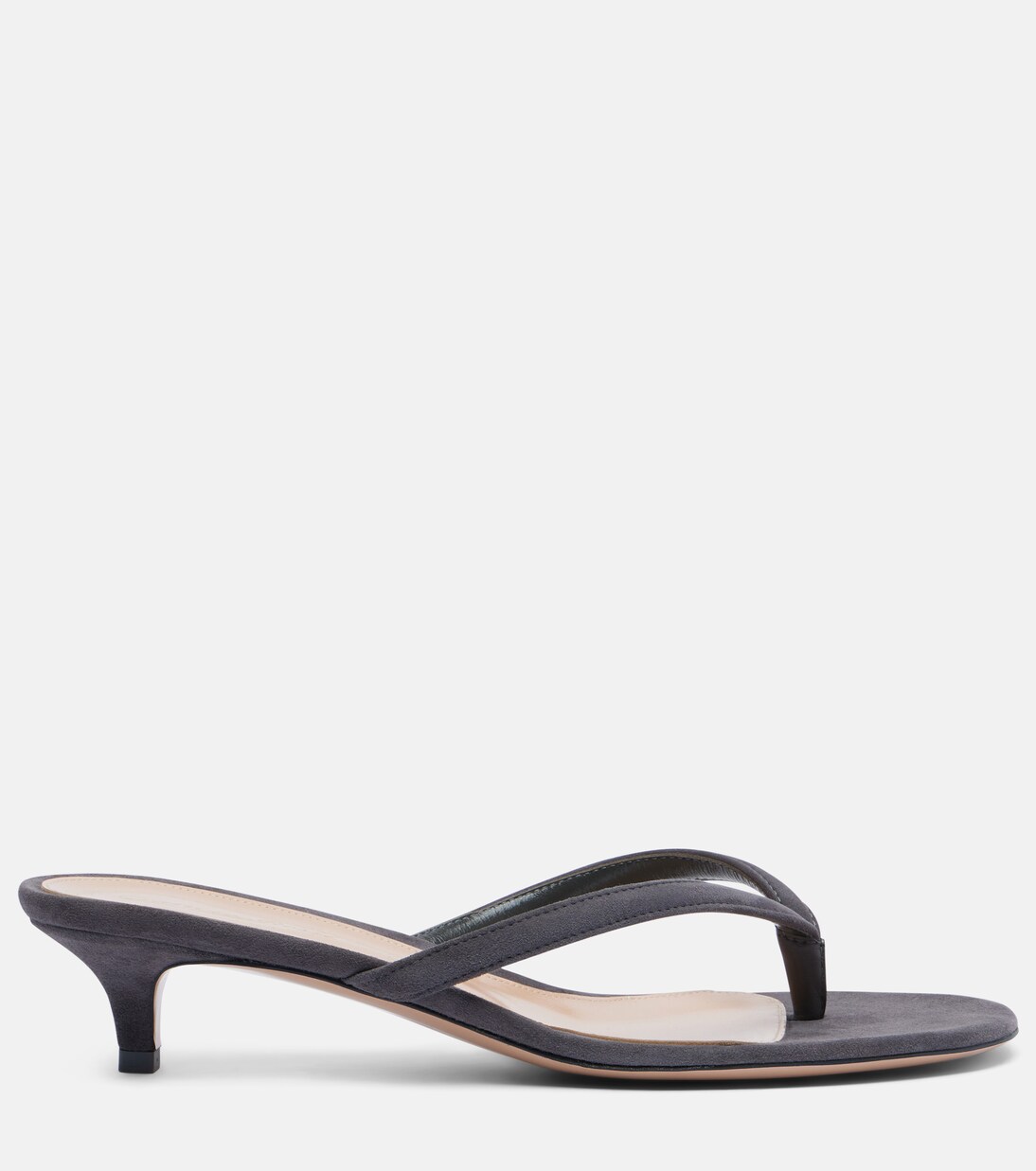 Calypso 35 suede thong sandals | Gianvito Rossi