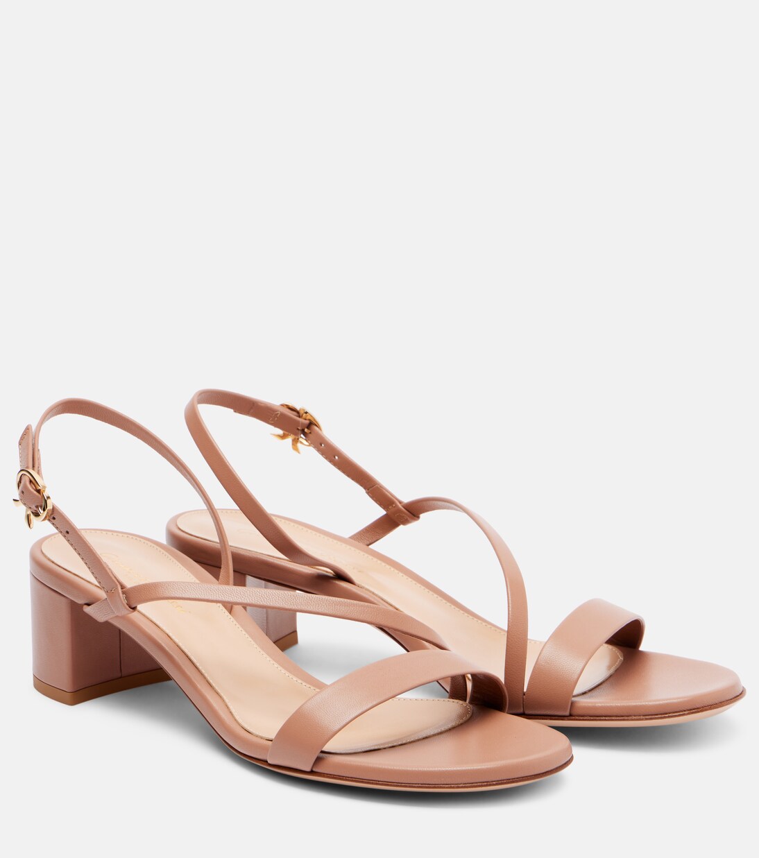 Betsey 45 leather sandals | Gianvito Rossi
