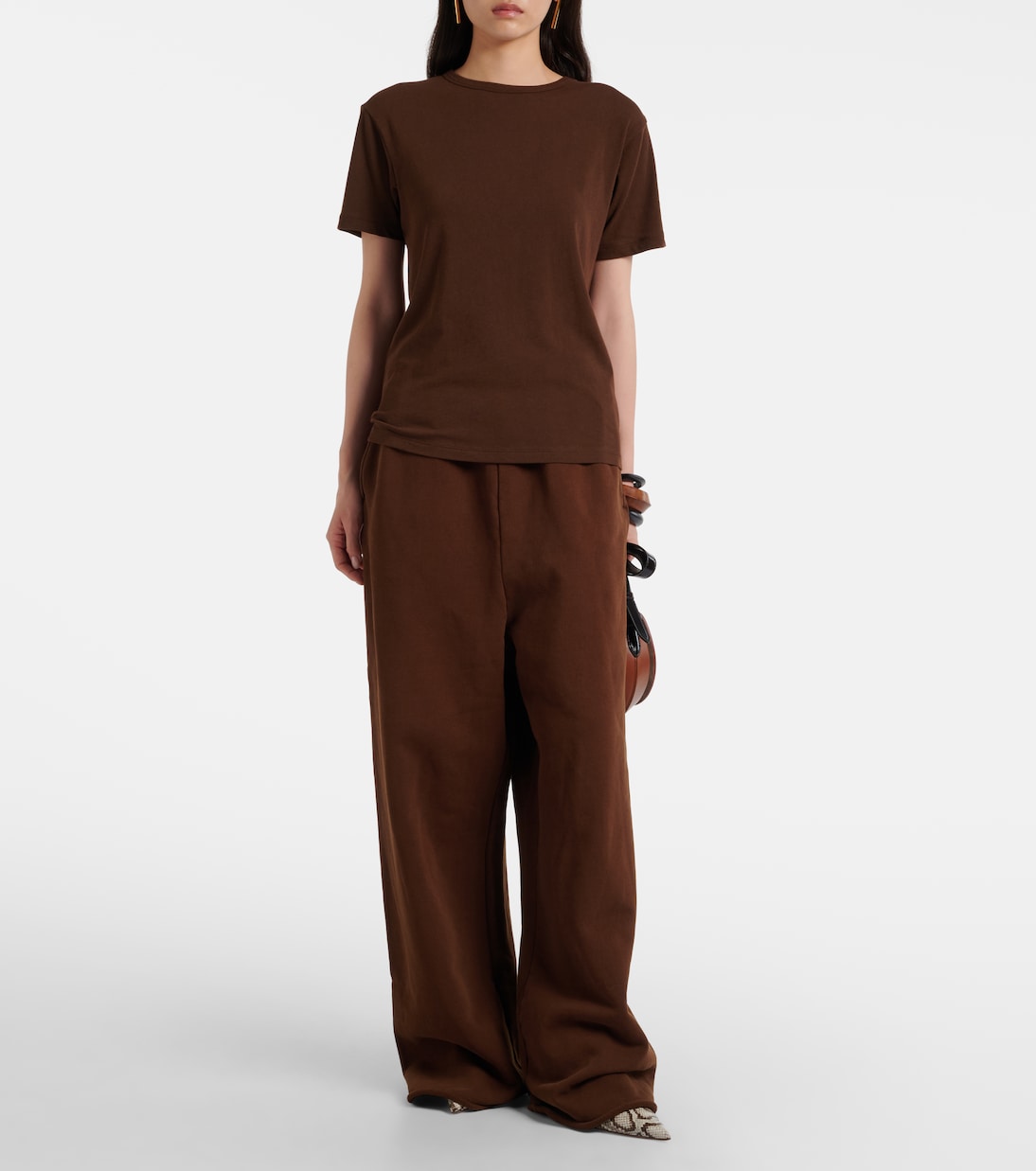 Mini cotton-blend T-shirt | Entire Studios