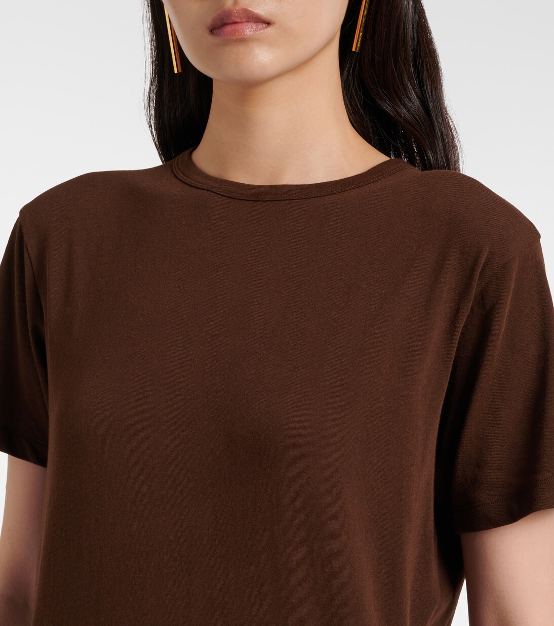 Mini cotton-blend T-shirt | Entire Studios