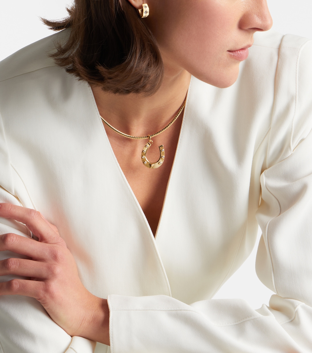 Pendentif en or 18 ct et diamants | FoundRae