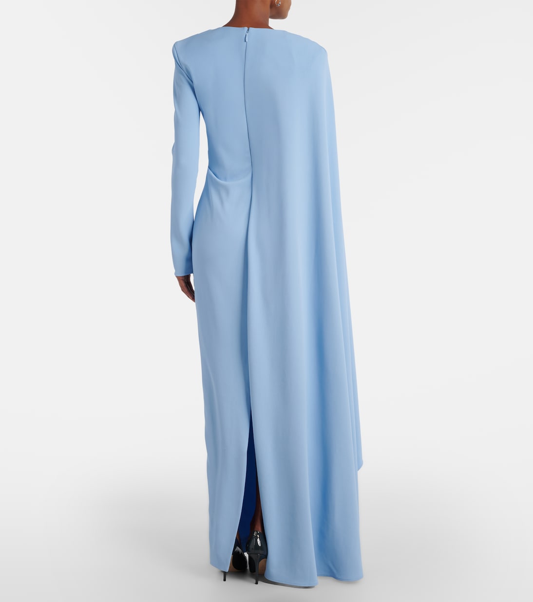 Abito lungo Dion con mantella | Rachel Gilbert