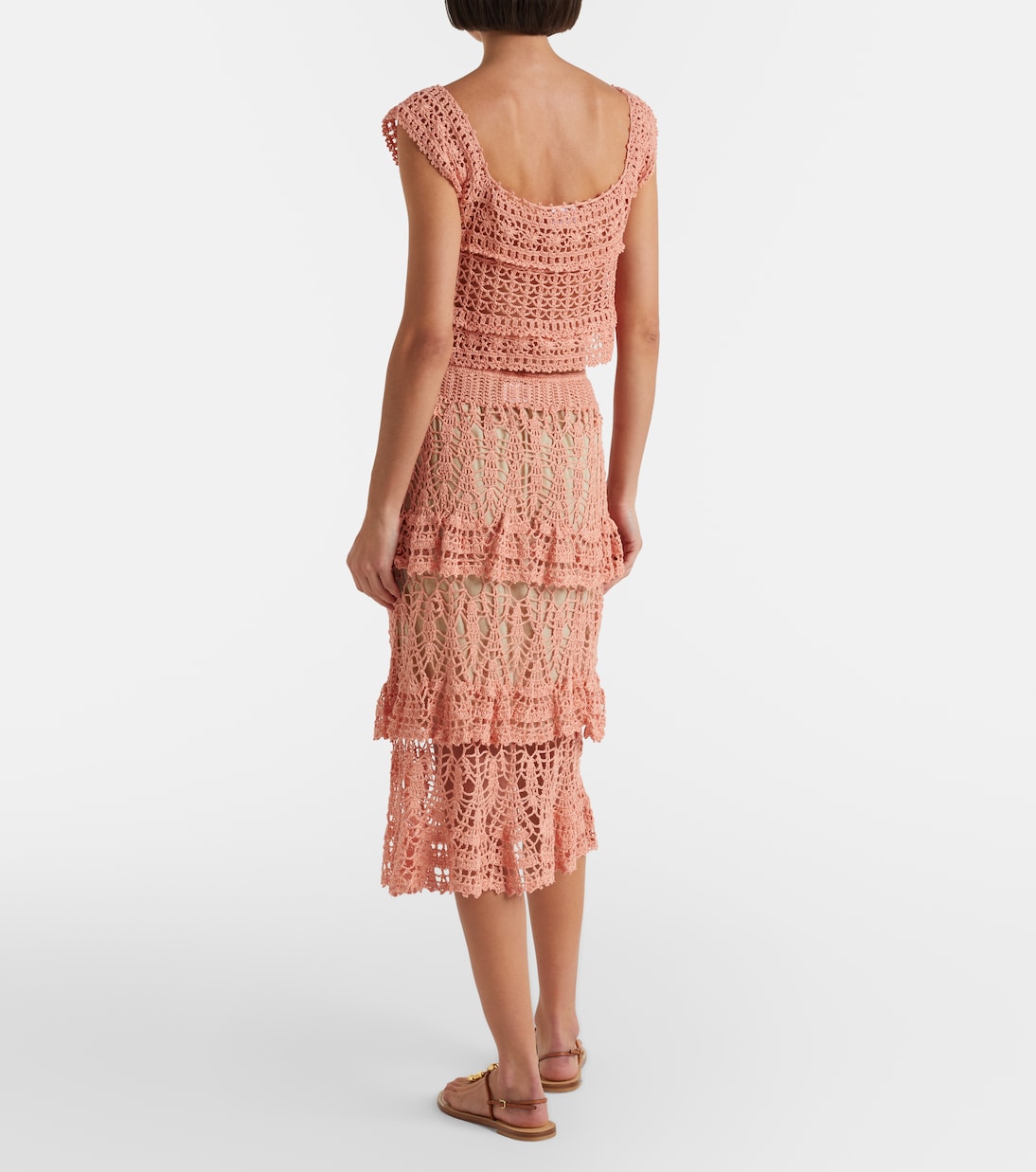 Midirock Elsie aus Häkelstrick | Anna Kosturova