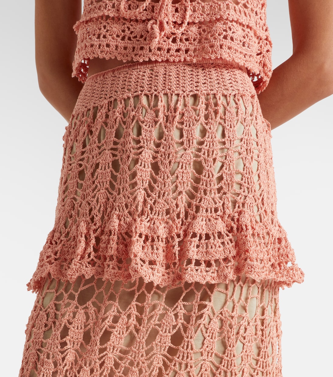 Midirock Elsie aus Häkelstrick | Anna Kosturova