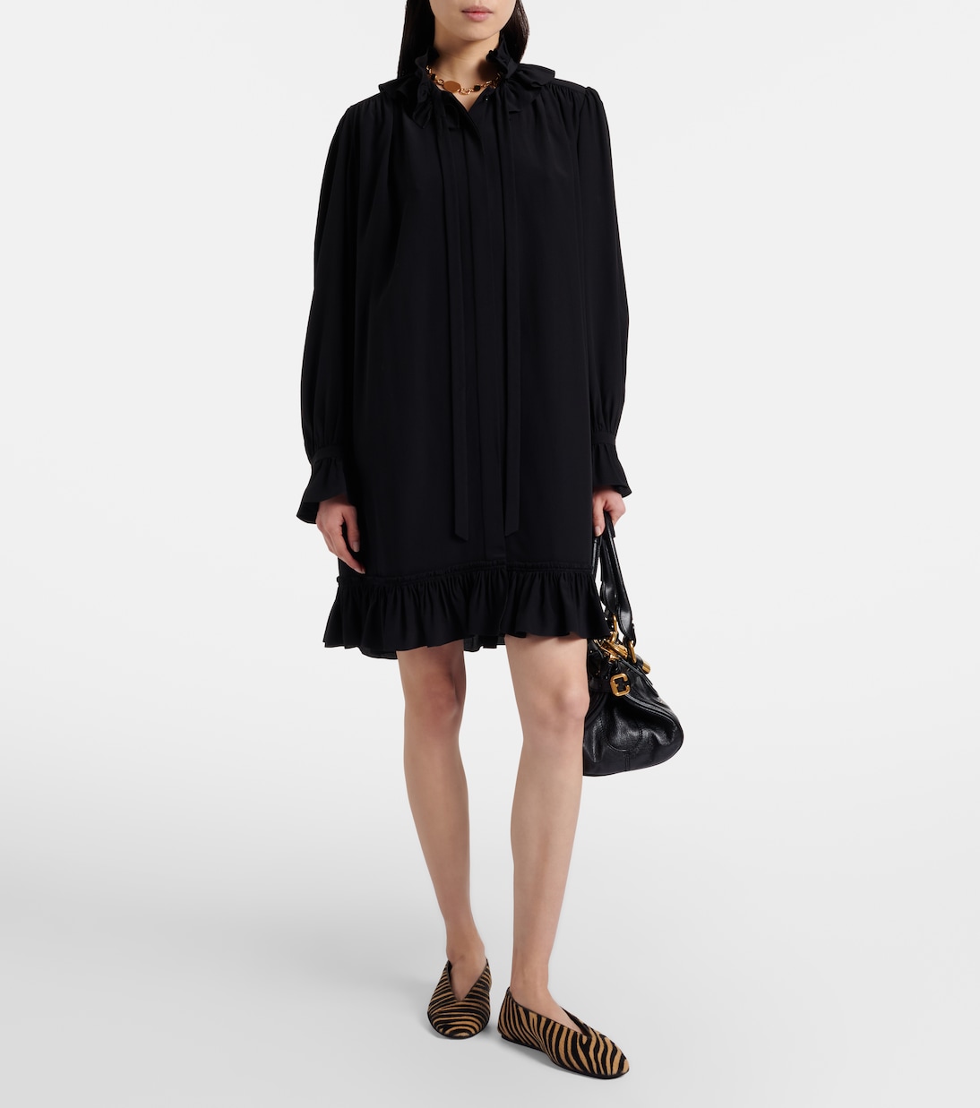 Ballerines Luna en cuir façon poulain | Le Monde Béryl