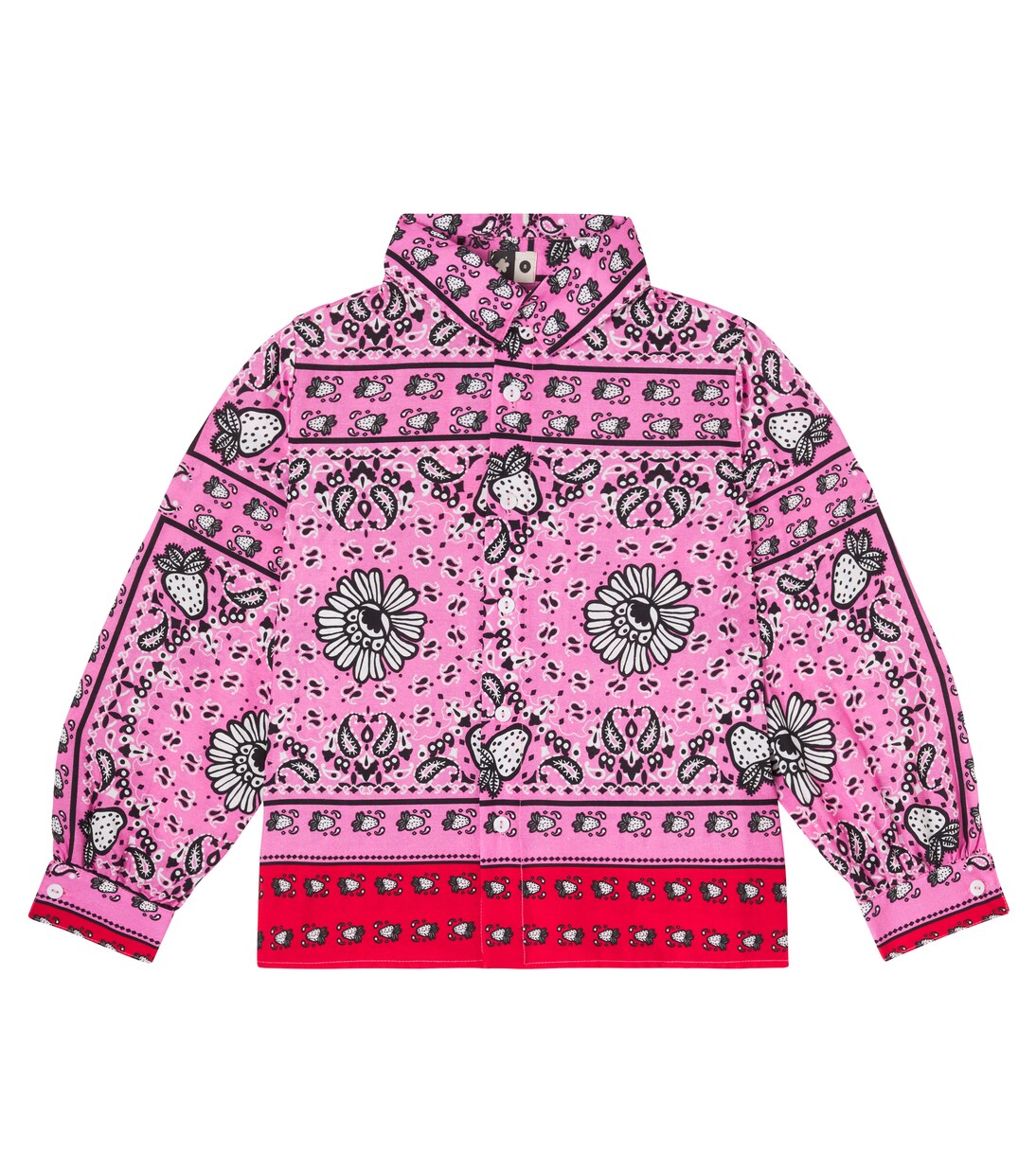Morango Bandana cotton shirt | Fábula