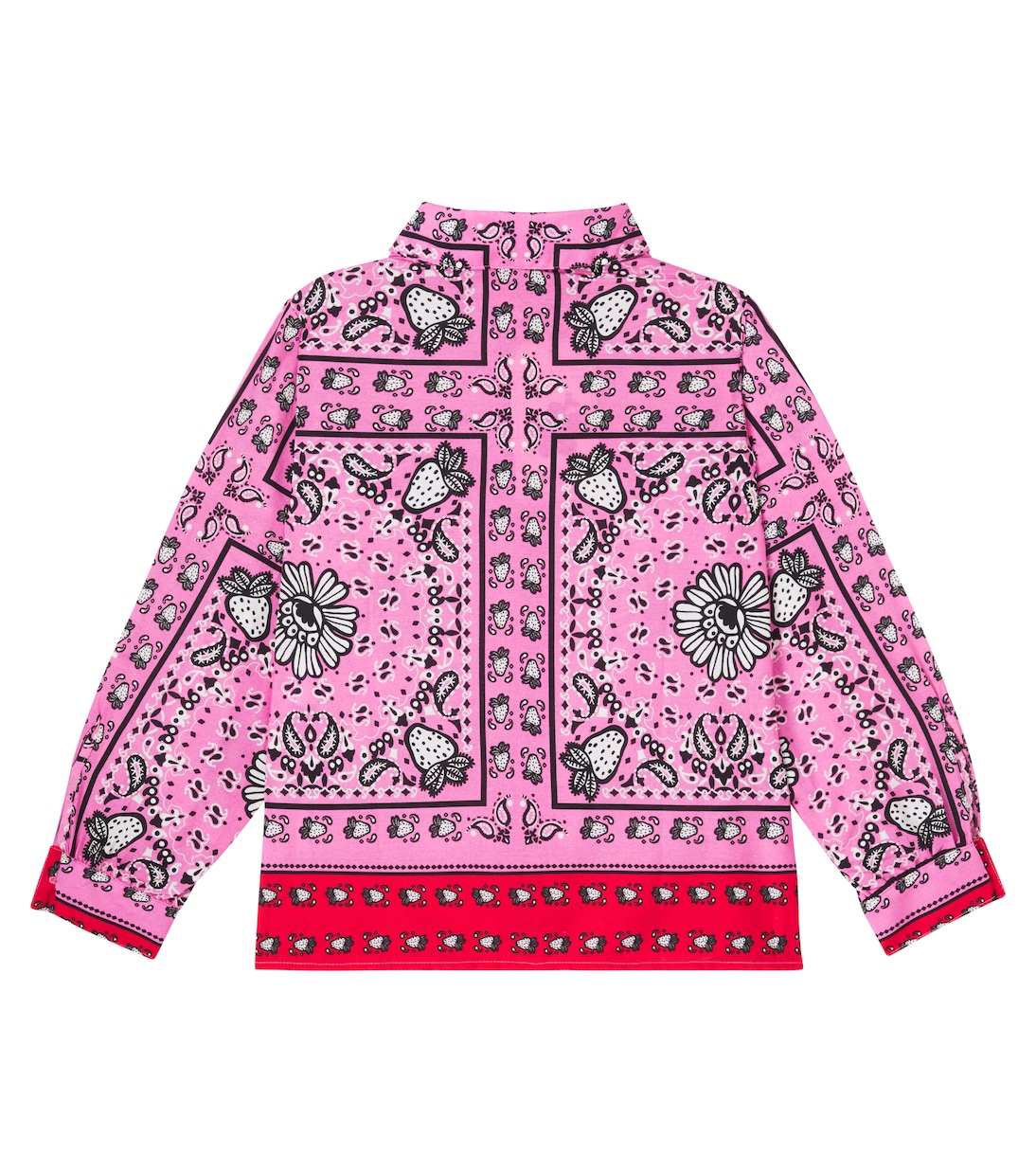 Morango Bandana cotton shirt | Fábula