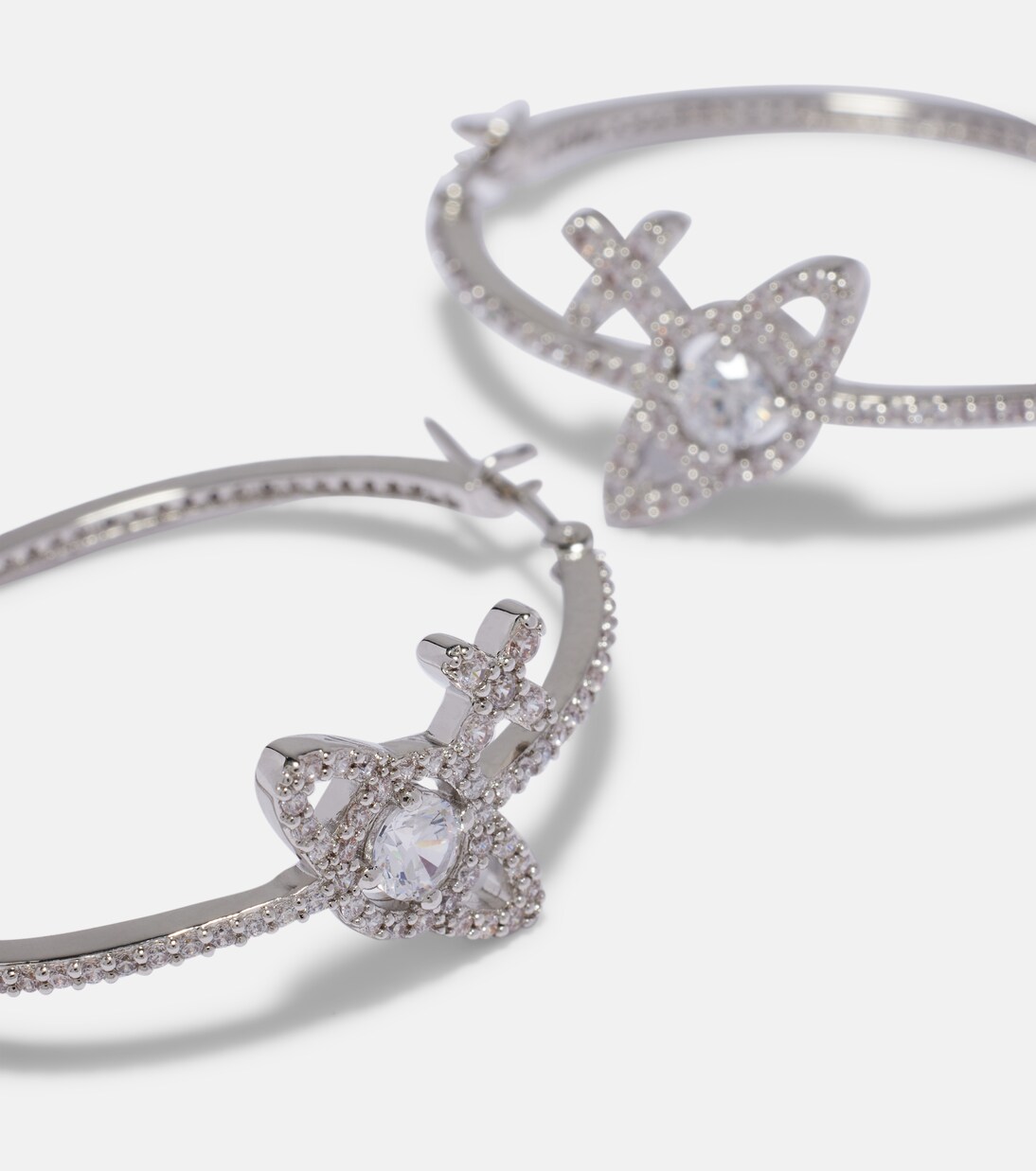 Orb embellished hoop earrings | Vivienne Westwood