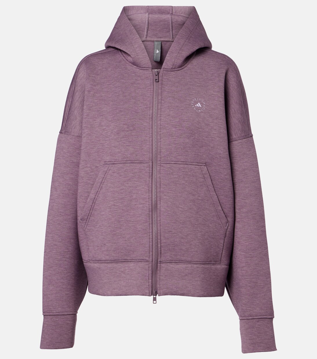 Logo zip-up hoodie | Adidas by Stella McCartney