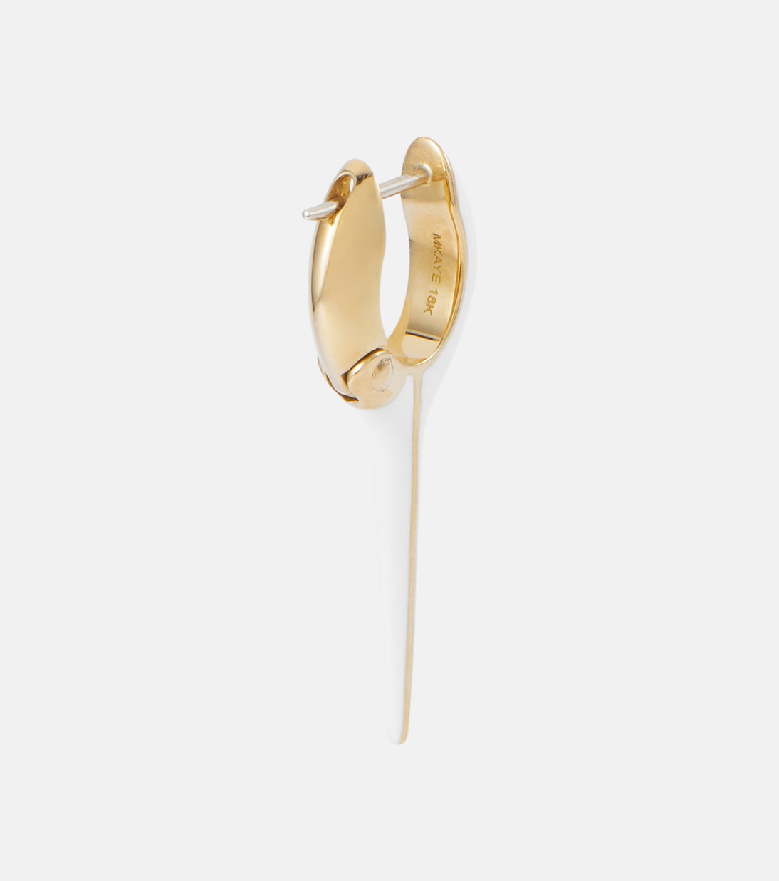 Orecchini in oro 18kt Melissa Kaye Lola, design giovane e trendy