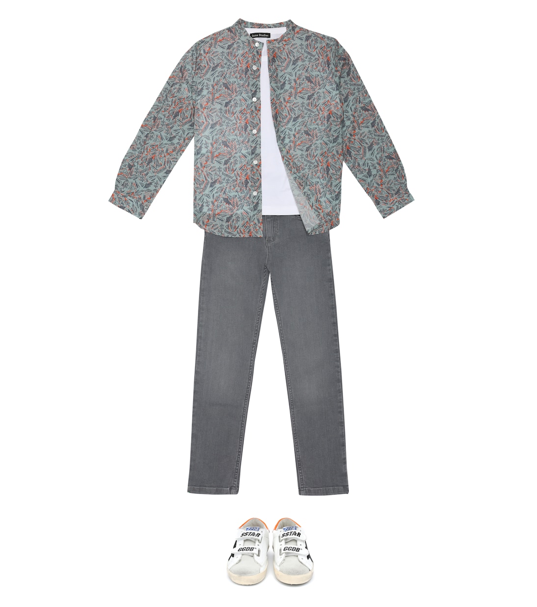 Chemise Eugene imprimée en coton | Bonpoint