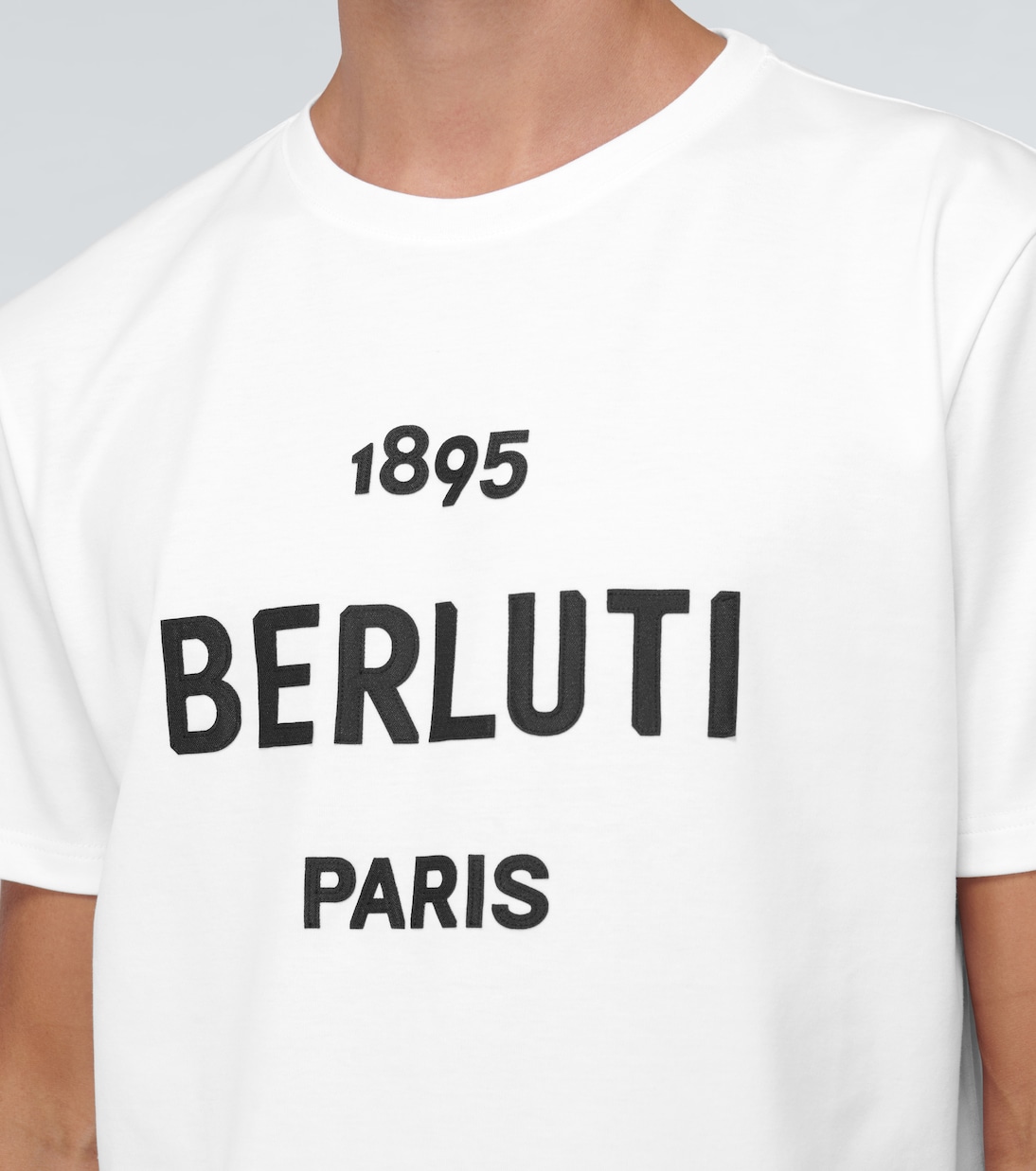 T-Shirt aus Baumwolle mit Logo | Berluti