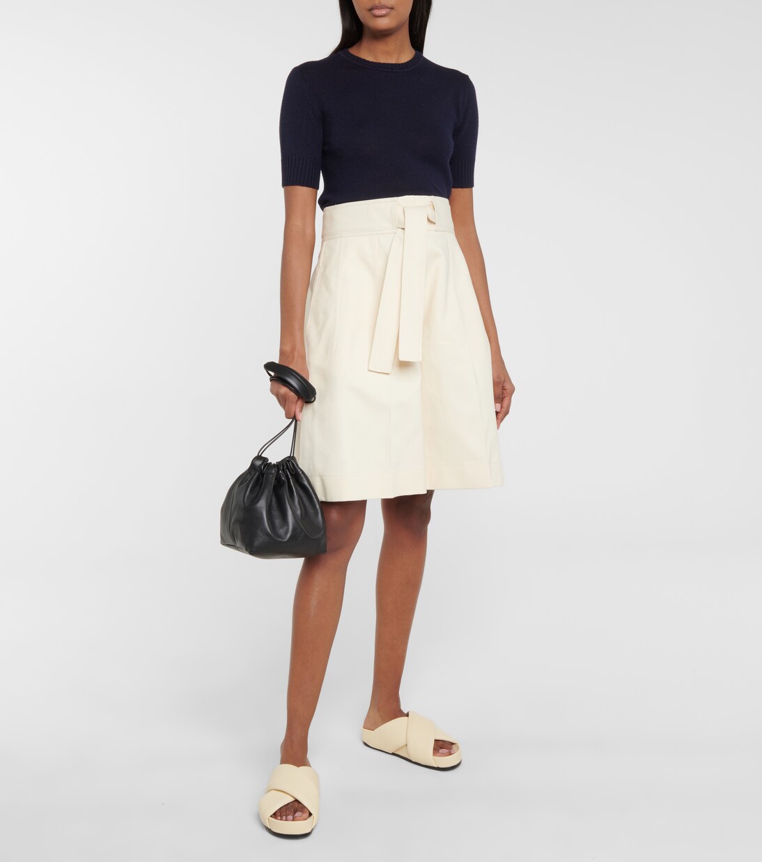 Jersey cropped de lana | Jil Sander