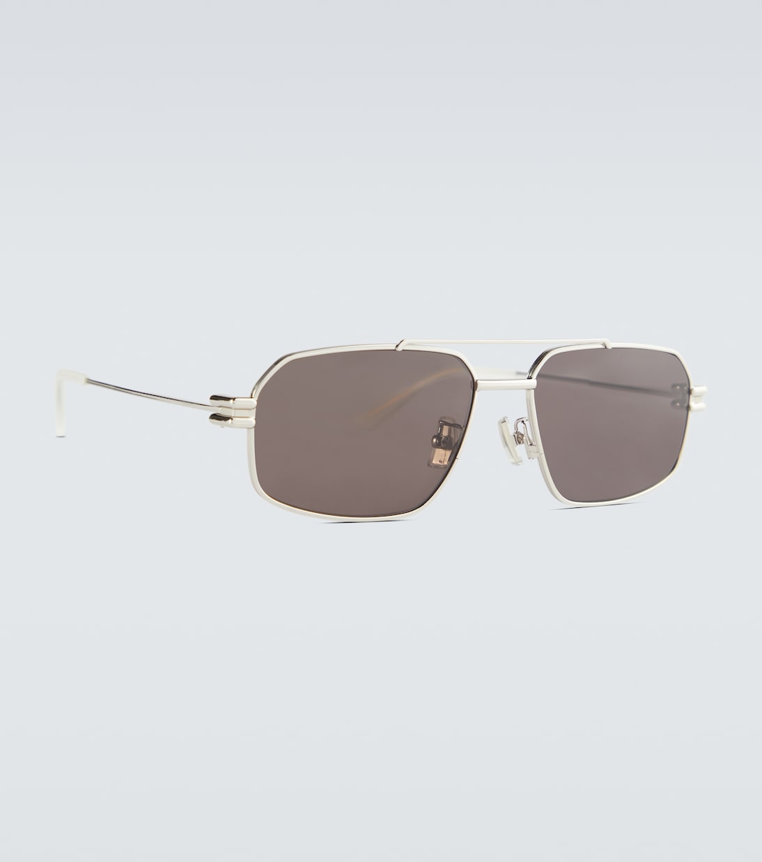 Occhiali aviator in metallo | Bottega Veneta