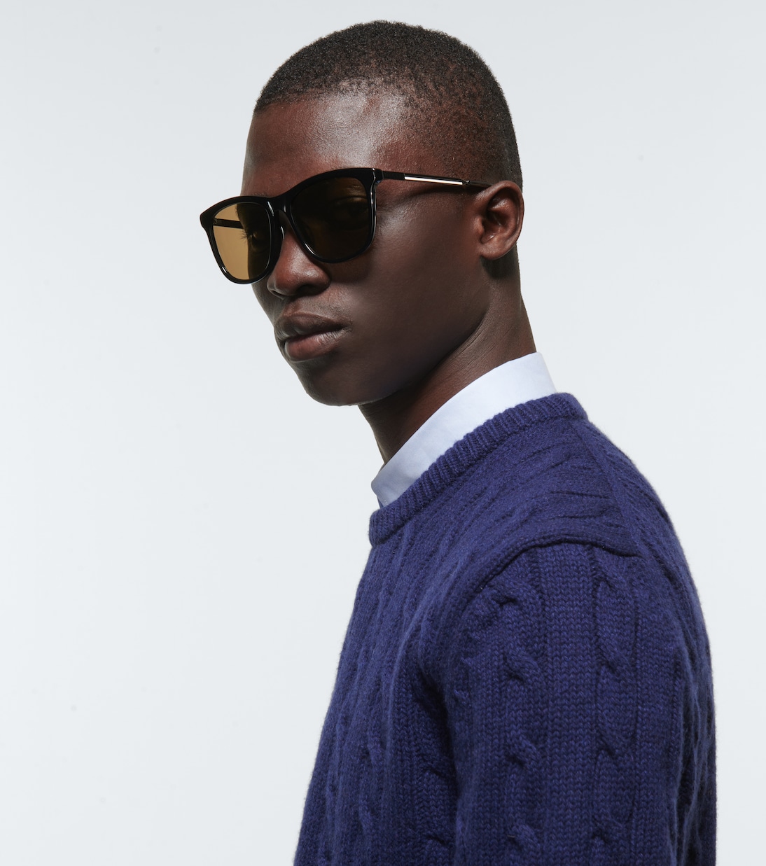 Square-frame acetate sunglasses | Gucci