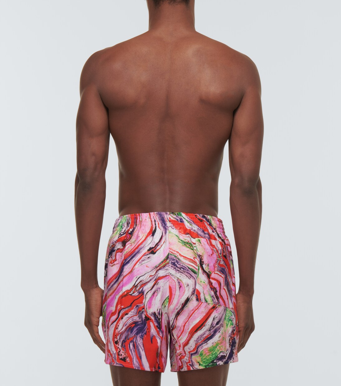 Bañador con estampado marmolado | Acne Studios