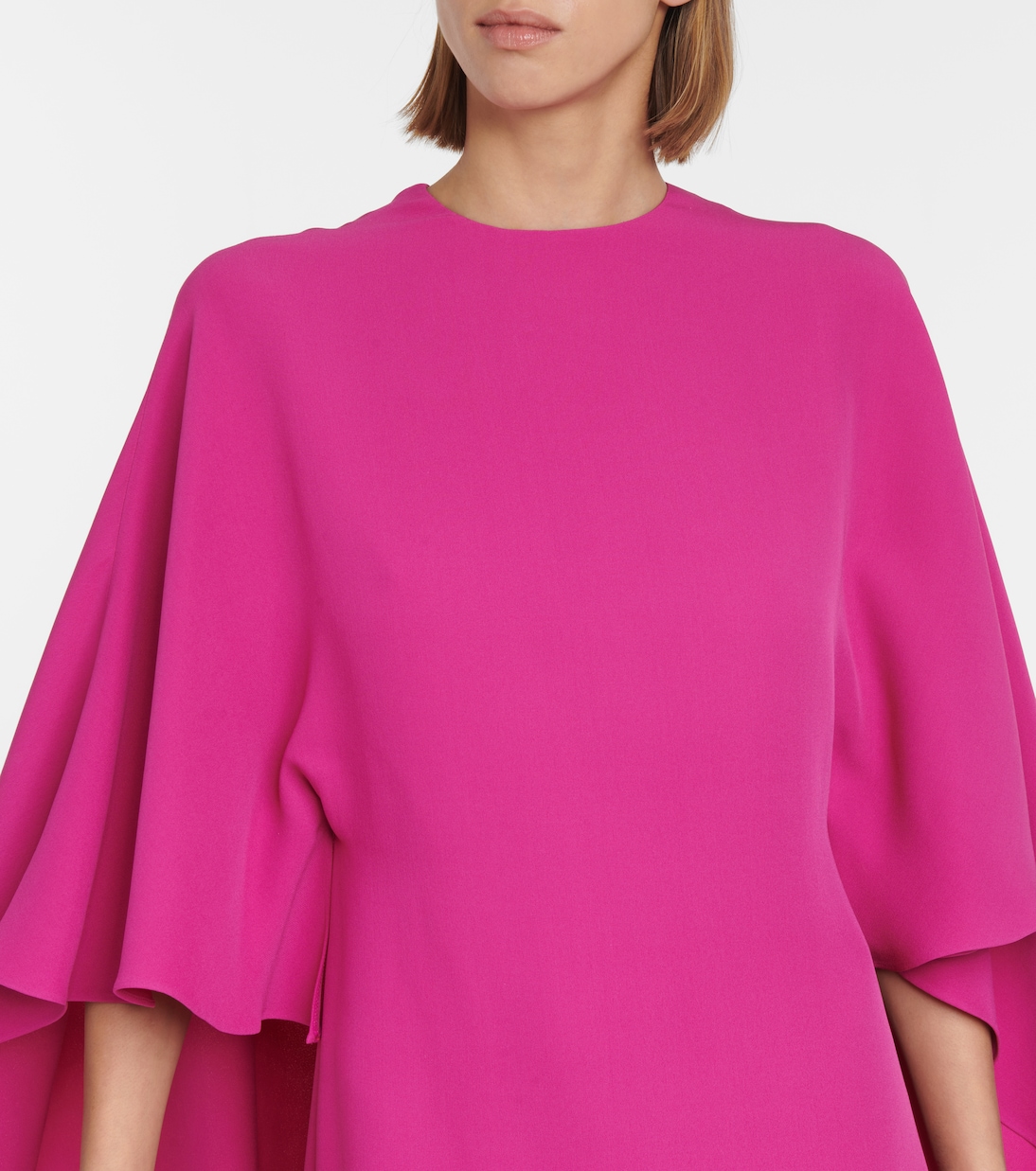 Silk cady midi dress | Valentino