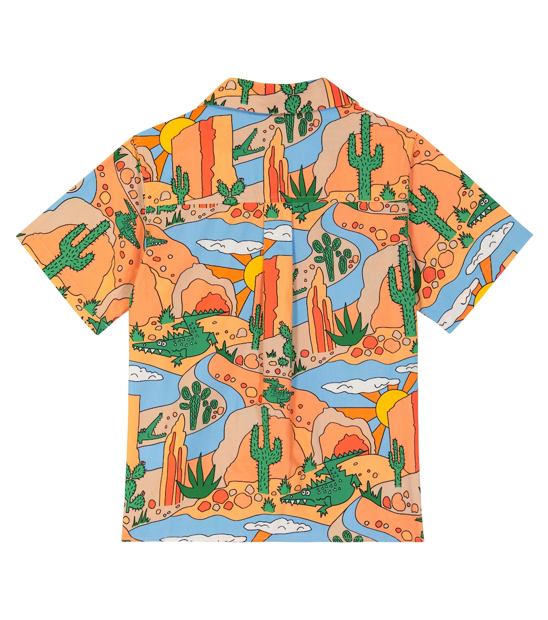 Camisa de algodón estampada | Stella McCartney Kids