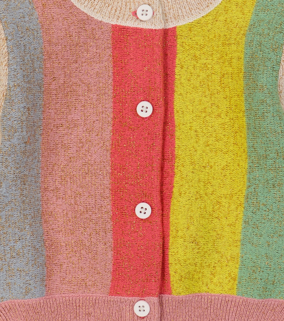 Bébé – Cardigan en coton et Lurex® mélangés | Stella McCartney Kids