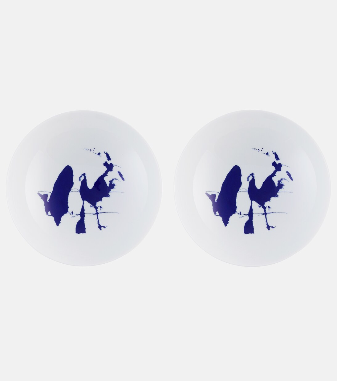 x Ginori 1735 Neige set of 2 soup plates | Cassina