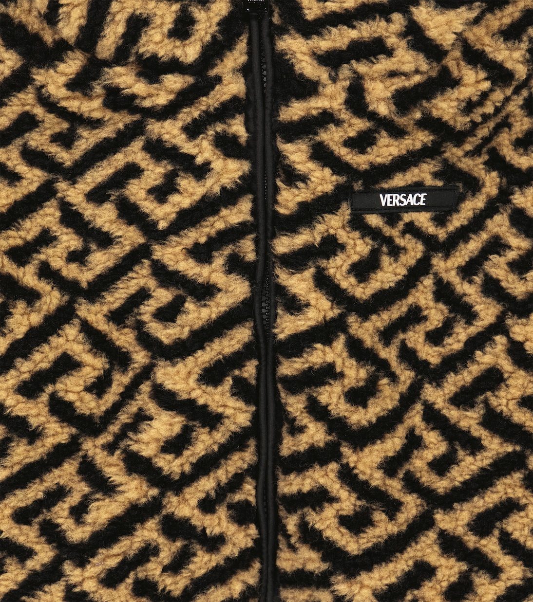 Baby Greca printed hooded jacket | Versace Kids