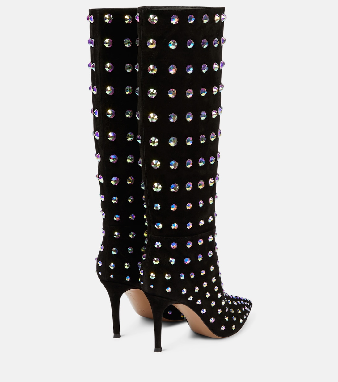 Botas altas Spectra de ante adornadas | Gianvito Rossi