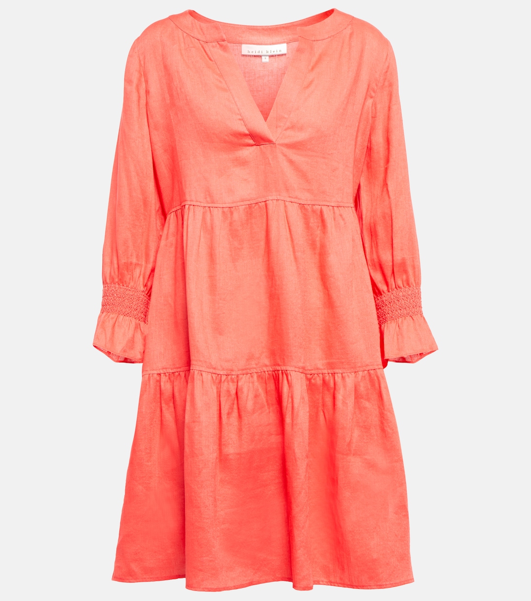 Moroccan Sands linen minidress | Heidi Klein