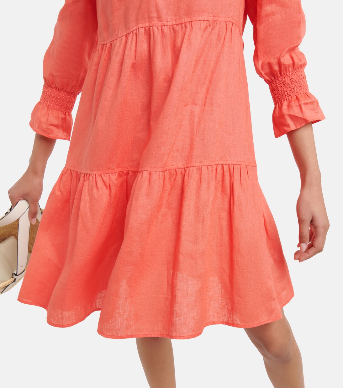Moroccan Sands linen minidress | Heidi Klein