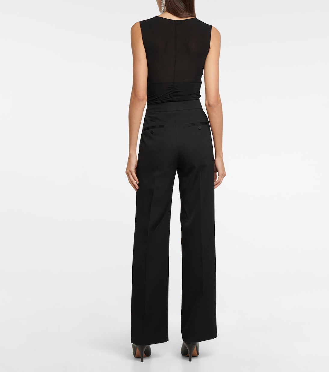 Pantalon ample Scarly en laine | Isabel Marant