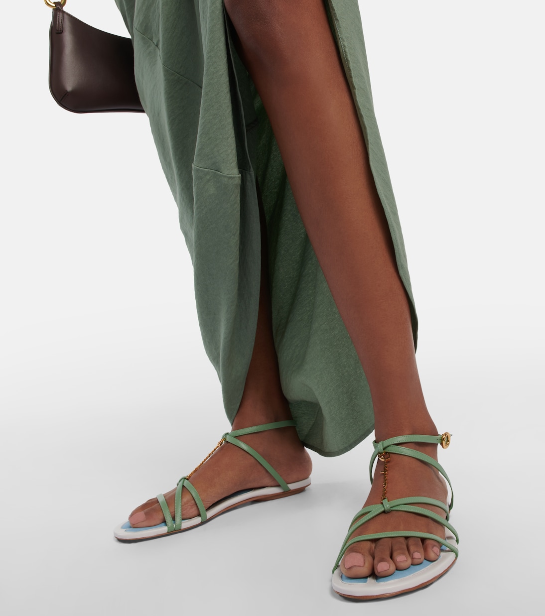 Embellished leather sandals | Jacquemus